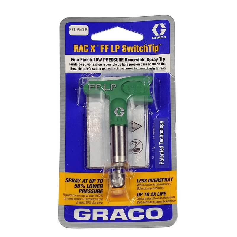 Graco-RAC-X-FF-LP-FineFinish-Buse-basse-pression-pour-pistolet-airless Nous avons testé la buse Graco RAC X FF LP !