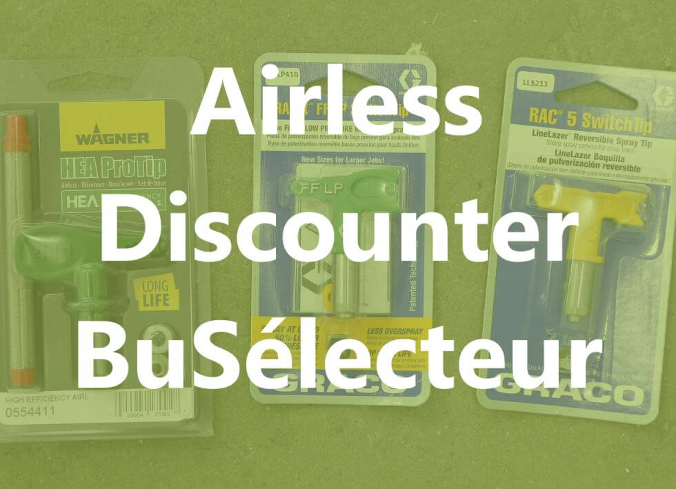 Buselecteur-Airless-Discounter Les fabricants d'enduits et de peintures airless